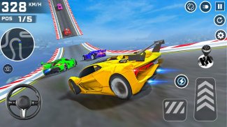 GT Racing超级赛车手：超级斜坡赛车游戏特技 screenshot 4