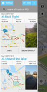 TrackyTry, Off-road GPS navigation screenshot 1