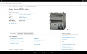 Cisco Technical Support screenshot 0