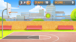 Free Throw Basketball screenshot 1