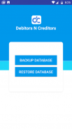 Debtors and Creditors screenshot 0