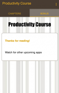 Productivity Course screenshot 5