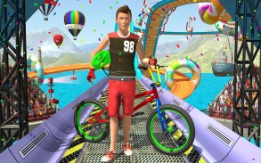 BMX Cycle Stunt Mountain Bicycle Race: Stunt Rider screenshot 4