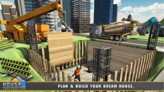 rumah Bangunan Pembinaan Permainan - City Pembina screenshot 0