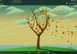 Tree With Falling Leaves Live Wallpaper screenshot 17