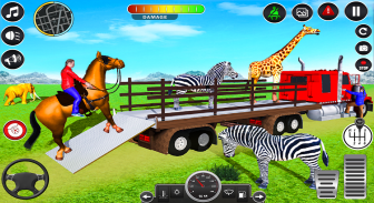 Animal Transports Truck Games screenshot 11