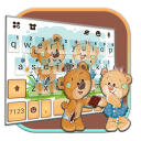 Teddy Cute Bears Keyboard Theme