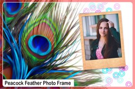 Peacock Feather Photo Frame screenshot 0