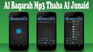 Al Baqarah Mp3 Thaha Al Junaid screenshot 0