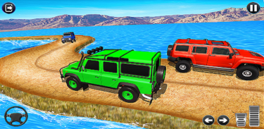 Offroad SUV Jeep Car Driving screenshot 6