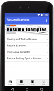 Resume Examples 2019 screenshot 0