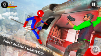 Stickman Rope Hero Spider Game screenshot 10