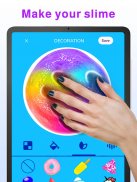Slime DIY Games: Makeup Slime screenshot 2