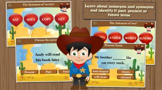 Cowboy Lernspiele Grade 2 screenshot 4