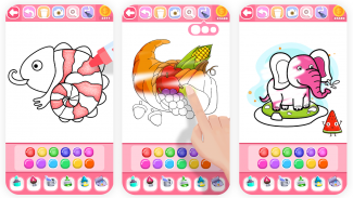 Fruits Coloring Book For Kids screenshot 3