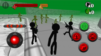 Stickman Zombie 3D screenshot 0