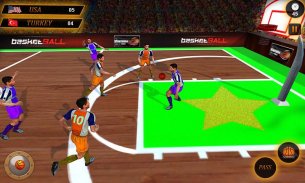 Fanatische Star- Basketball-Mania: Tatsächlicher D screenshot 4