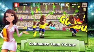 Foofire - Multiplayer Button Football Game screenshot 1