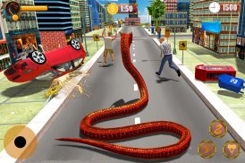 Angry Anaconda Snake Rampage screenshot 2