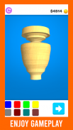 Wood turning Carving Cut and Paint Wood Shop 3D screenshot 1