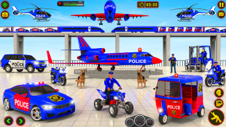 Police Tuk Tuk Transport Games screenshot 2