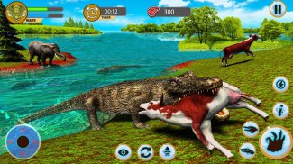 Wild Crocodile Game Simulator screenshot 1