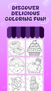 Food & Snacks Coloring Book screenshot 3