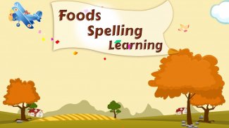 Spelling Learning Foods screenshot 4