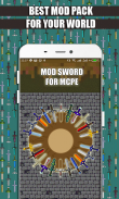 Mods and Addons Swords for MCPE screenshot 0