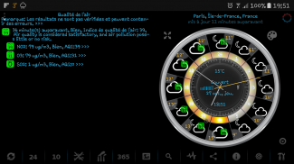 eWeather HD: météo, baromètre, qualité de l'air screenshot 11