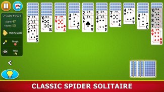 Paciência Spider Clássica versão móvel andróide iOS apk baixar