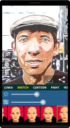 caricature maker - face app screenshot 1