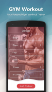 Gym Coach - Workouts & Fitness screenshot 2