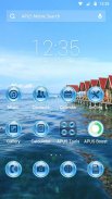 Blue Mood-APUS Launcher theme screenshot 0