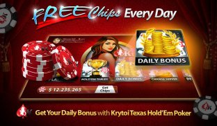 Krytoi Texas HoldEm Poker screenshot 3