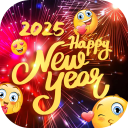 Funny Emoji GIF Sticker 2025 icon