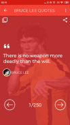 Bruce Lee Quotes screenshot 1