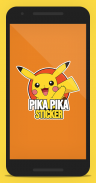 Pika pika stickerWA poke screenshot 1