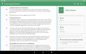 Service Agreement Maker screenshot 15