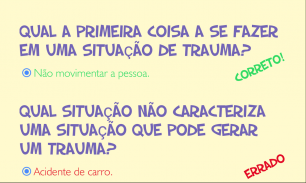 Primeiros Socorros screenshot 3