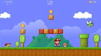 Super Bobby Bros :Running Game screenshot 1