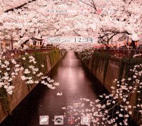 Wallpaper Sakura Arch Theme screenshot 0