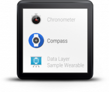 Wear os online compass