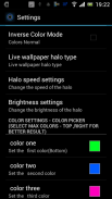 Galaxy Color Halo HD LWP Free screenshot 4