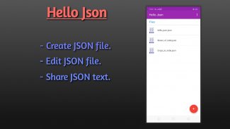 Hello Json screenshot 0
