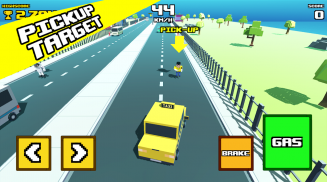 Crazy Road: Taxi Madness screenshot 0