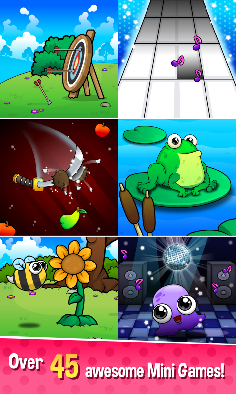 Moy 5 🐙 Jogo Bichinho Virtual - Baixar APK para Android