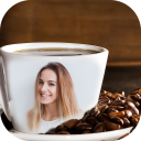 Coffee Cup Photo Frame Maker