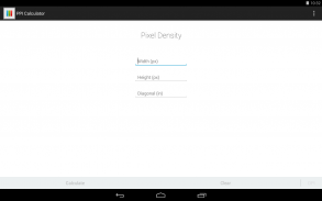 Pixels Per Inch Calculator screenshot 0