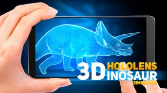 HoloLens Dinosaurs park 3d hologram PRANK GAME screenshot 2
